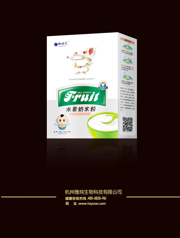 媽媽愛水果奶米粉-獼猴桃淮山薏米配方 盒裝