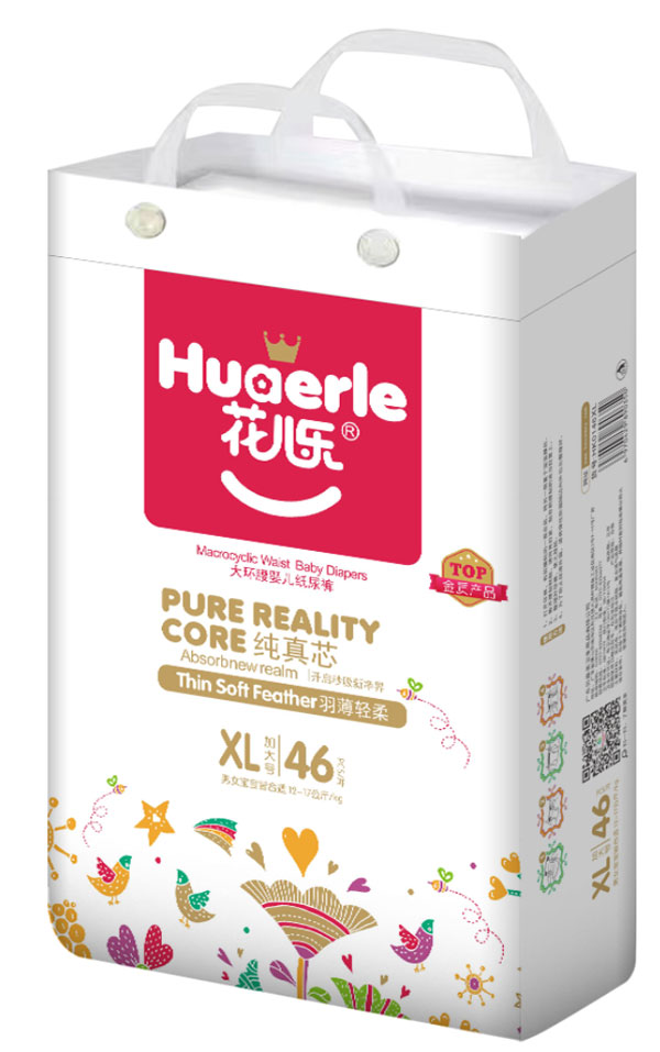 花兒樂大環(huán)腰嬰兒紙尿褲XL