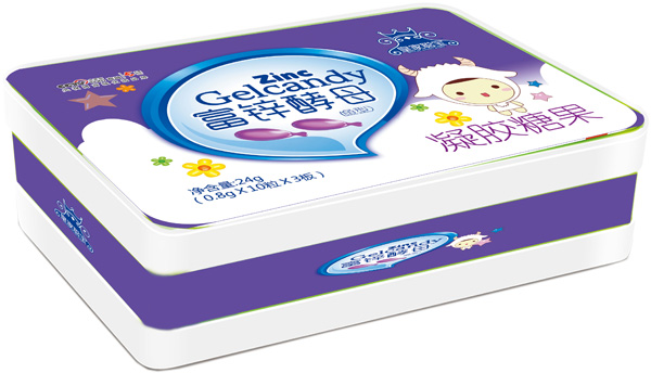 皇家聰寶富鋅酵母凝膠糖果 24g