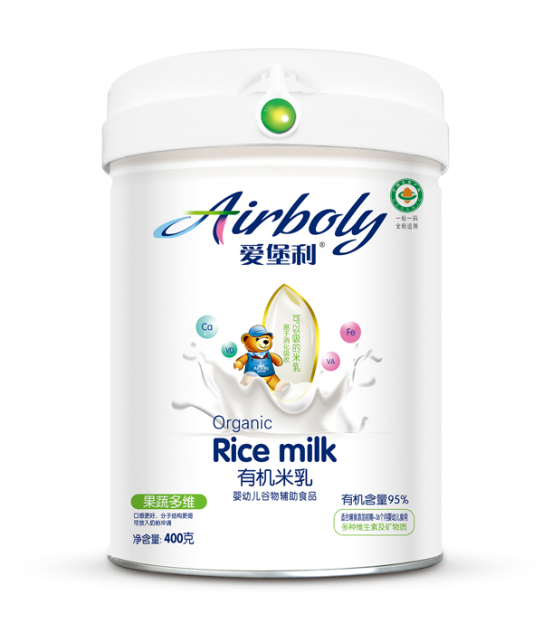 愛堡利果蔬多維有機(jī)米乳