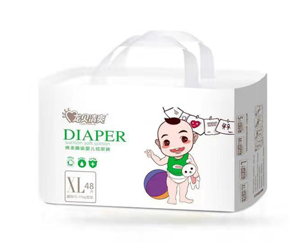 龍貝清爽綿柔瞬吸嬰兒紙尿褲XL48