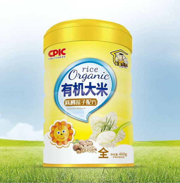 英皇貝貝有機(jī)大米-核桃蓮子配方