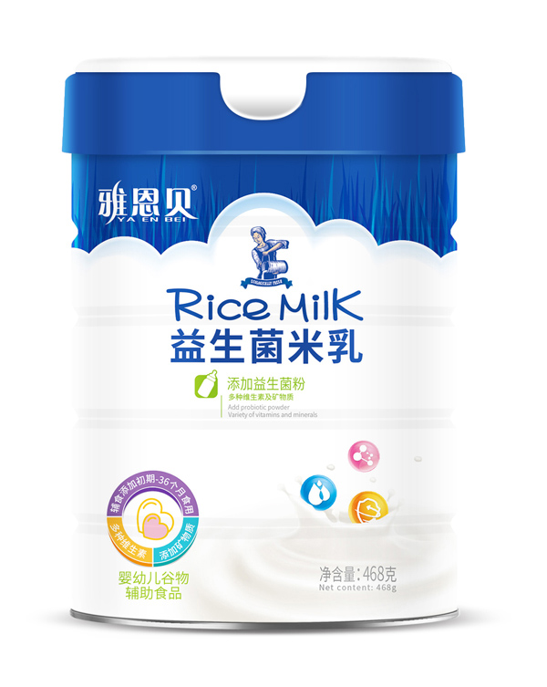 雅恩貝益生菌米乳 桶裝