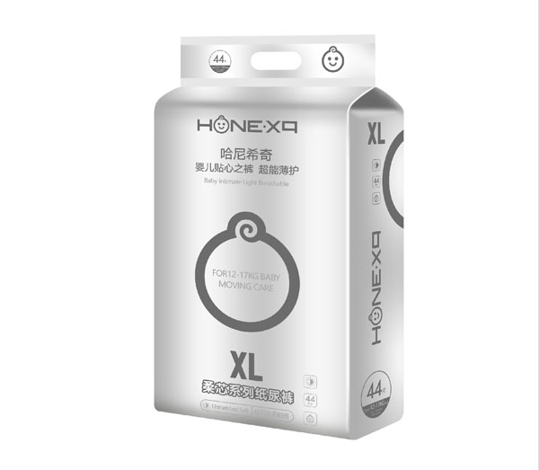 哈尼希奇柔芯系列紙尿褲銀版XL