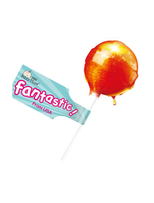 寶思加水果味棒棒糖