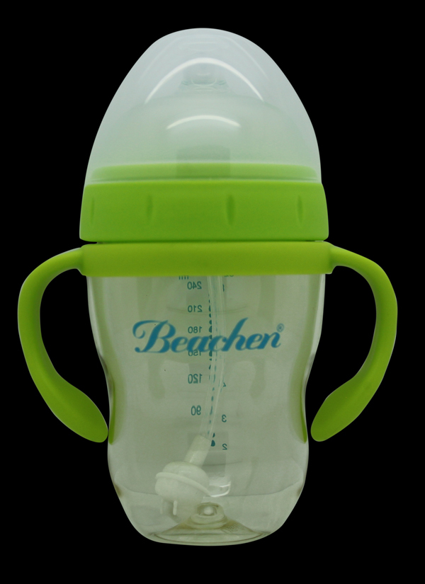 貝臣260ml 廣口徑真乳實(shí)感PPSU奶瓶