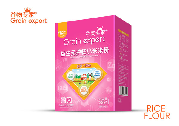 谷物專家益生元護(hù)暢小米米粉-胡蘿卜配方 盒裝