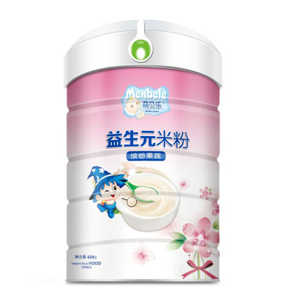 萌貝樂(lè)益生元米粉-繽紛果蔬 聽裝