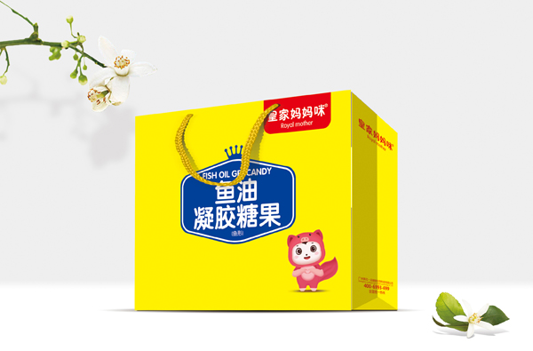 皇家媽媽咪魚油凝膠糖果 手提袋