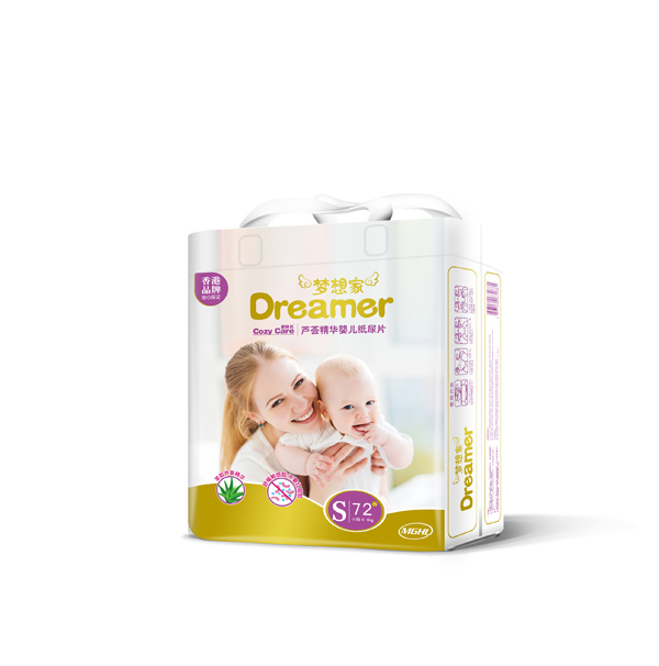 柔非凡夢(mèng)想家蘆薈精華嬰兒紙尿片S72