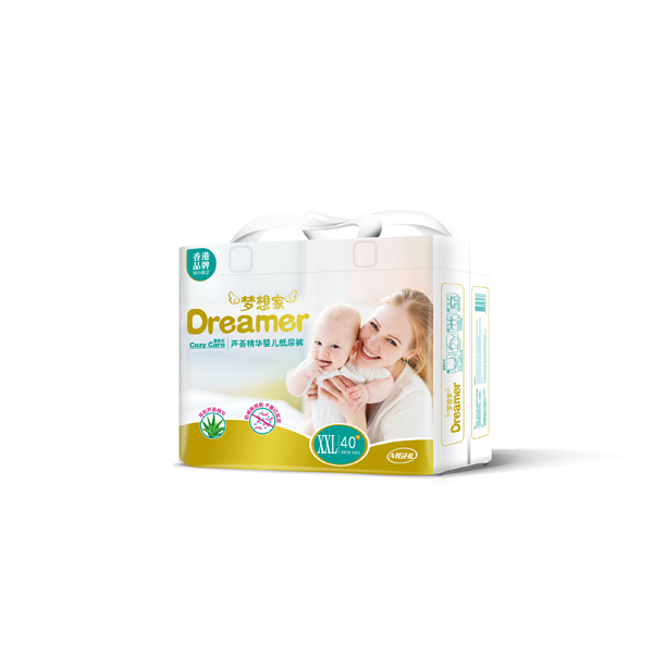 柔非凡夢(mèng)想家蘆薈精華嬰兒紙尿褲XXL40