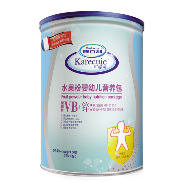 施百利水果粉嬰幼兒營(yíng)養(yǎng)包(VB+鋅)