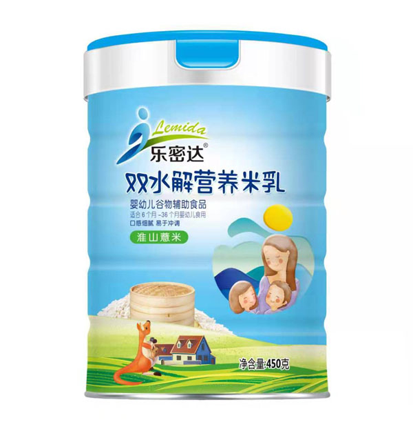 樂密達雙水解營養(yǎng)米乳-淮山薏米