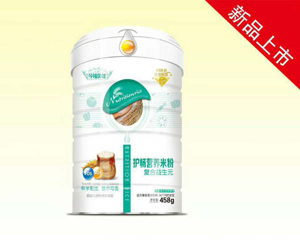 今福貝健護(hù)暢營養(yǎng)米粉-復(fù)合益生元罐裝