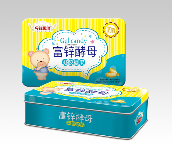 今福貝健富鋅酵母凝膠糖果