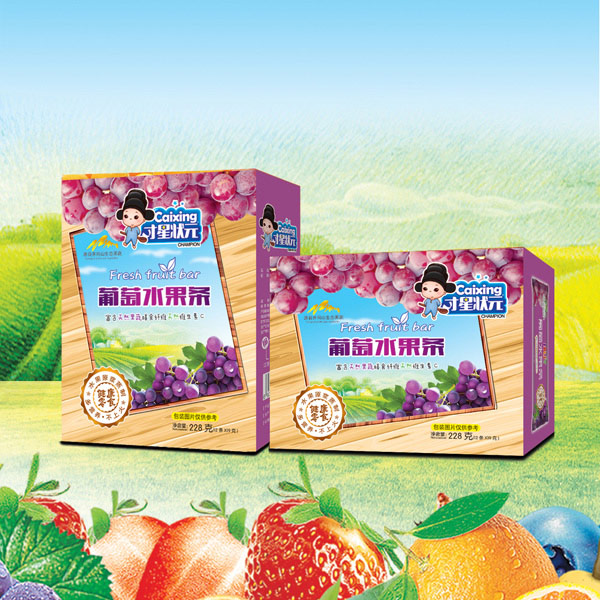 才星狀元葡萄水果條