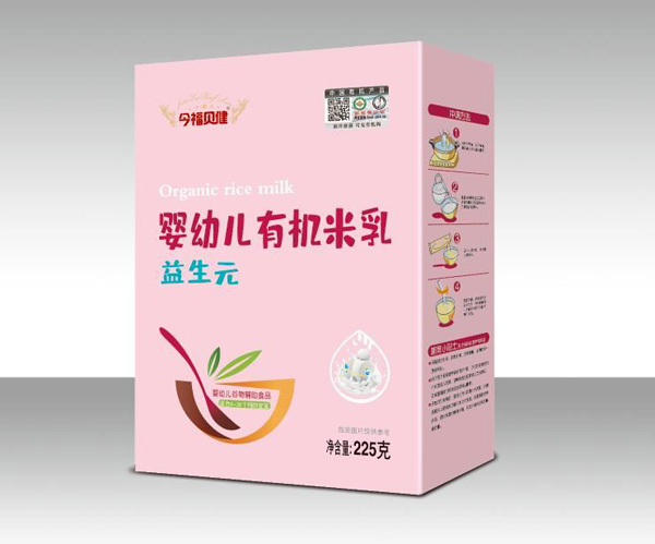 今福貝健嬰幼兒有機米乳-益生元盒裝