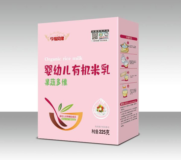 今福貝健嬰幼兒有機米乳-果蔬多維盒裝