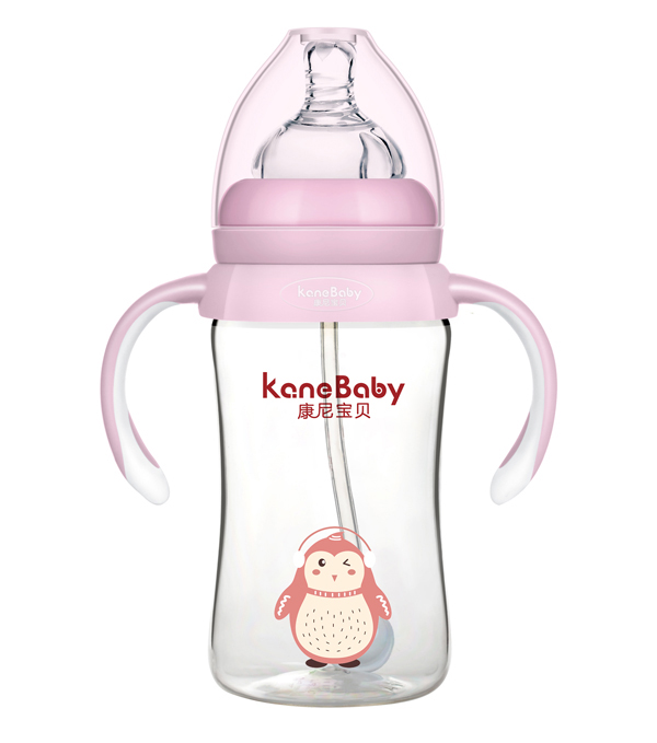 康尼寶貝PPSU奶瓶8202-粉色