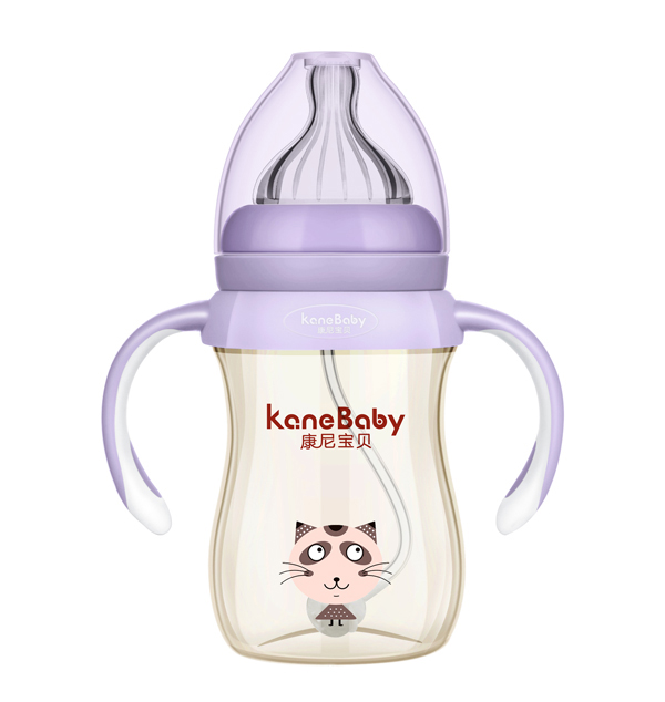 康尼寶貝PPSU奶瓶8193-紫色