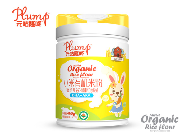 元咕隆咚小米有機米粉-DHA+ARA