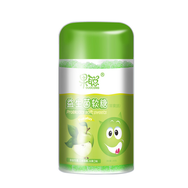 果聰益生菌軟糖蘋(píng)果味