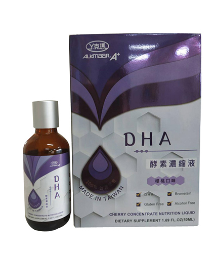 丫克瑪DHA酵素濃縮液-櫻桃口味