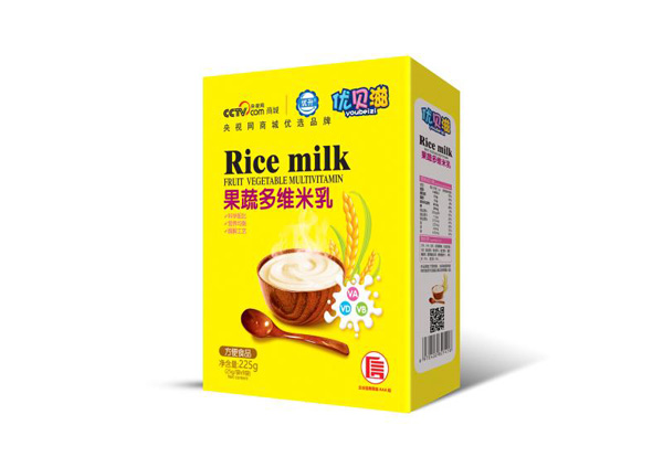 優(yōu)貝滋果蔬多維米乳盒裝