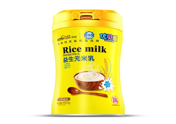 優(yōu)貝滋益生元米乳罐裝
