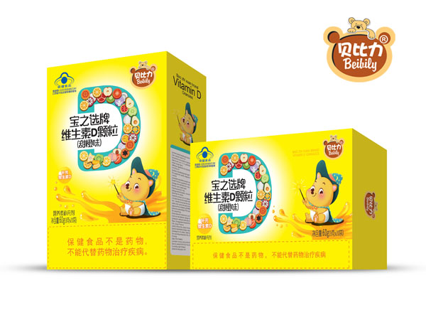 貝比力寶之選牌維生素D顆粒(甜橙味)