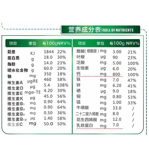 美滋羊賦高益生菌高鈣兒童成長(zhǎng)羊奶粉2