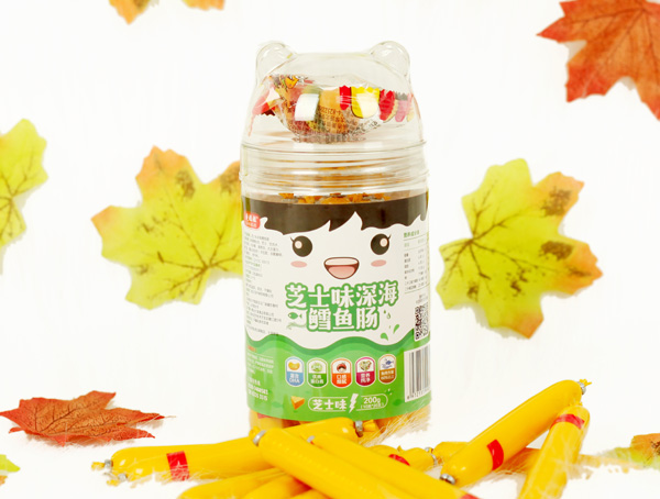 曉姐姐深海鱈魚腸-芝士味小桶