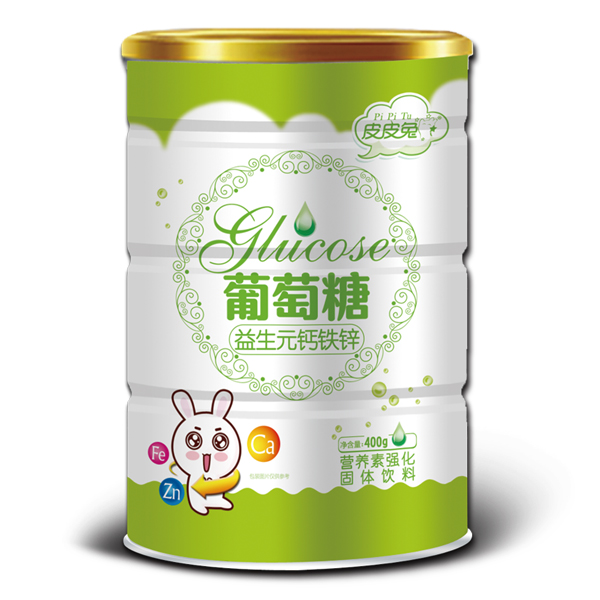 皮皮兔葡萄糖-益生元鈣鐵鋅