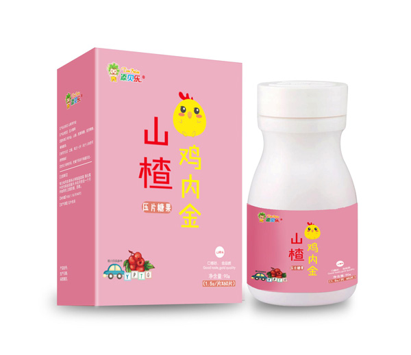 添貝樂山楂雞內(nèi)金壓片糖果