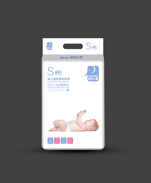 哈尼小象yinge超級薄紙尿褲 S60�.jpg 哈尼小象yinge超級薄紙尿褲 S60�.jpg