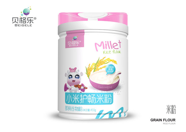 貝格樂小米護暢米粉-鈣鐵鋅多維 聽裝