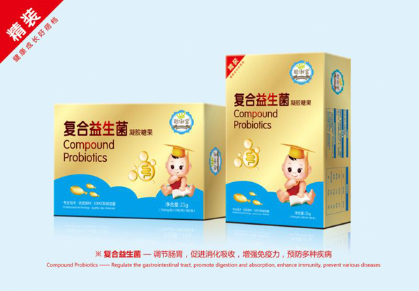 聰俐寶復合益生菌凝膠糖果