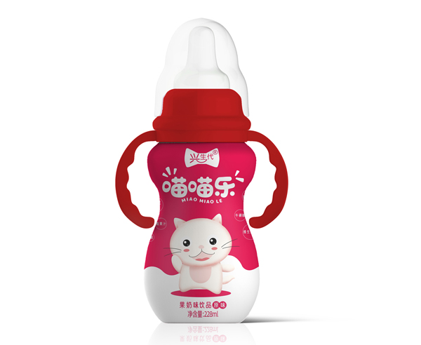 興生代喵喵樂果奶味飲品 原味紅色 .jpg