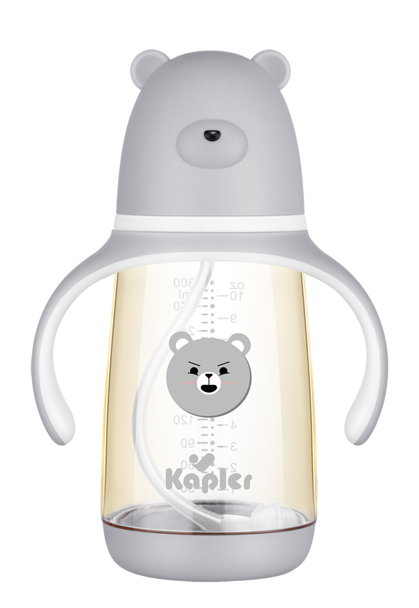 康喂兒呆呆熊PPSU寬口奶瓶300ML 灰色.jpg 康喂兒呆呆熊PPSU寬口奶瓶300ML 灰色.jpg