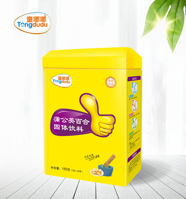 童嘟嘟蒲公英百合固體飲料 方聽