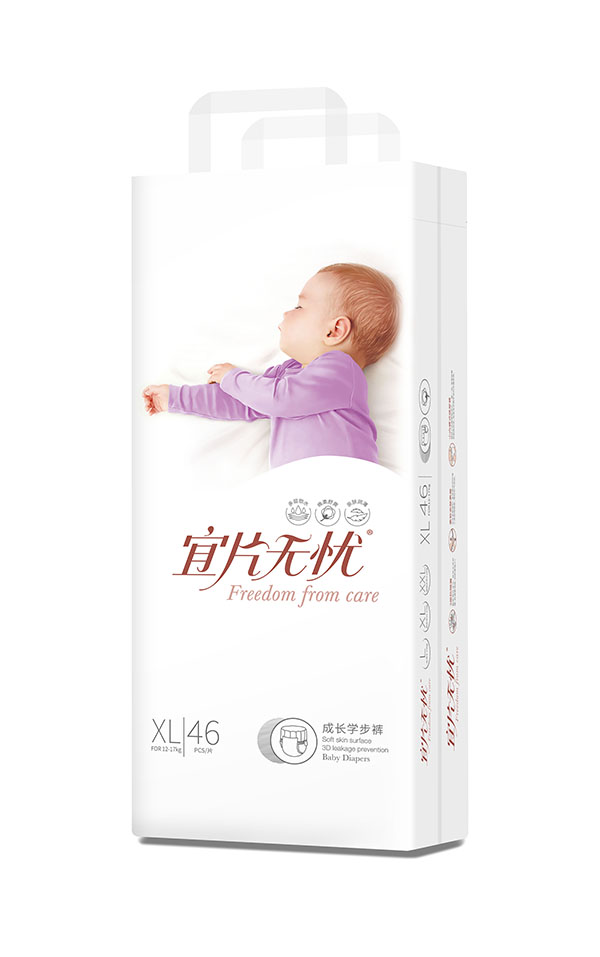 宜片無(wú)憂成長(zhǎng)學(xué)步褲XL