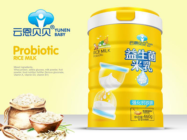 云恩貝貝益生菌米乳-強(qiáng)化鈣鐵鋅