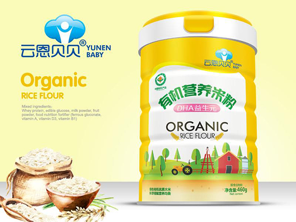 云恩貝貝有機(jī)營養(yǎng)米粉-DHA益生元