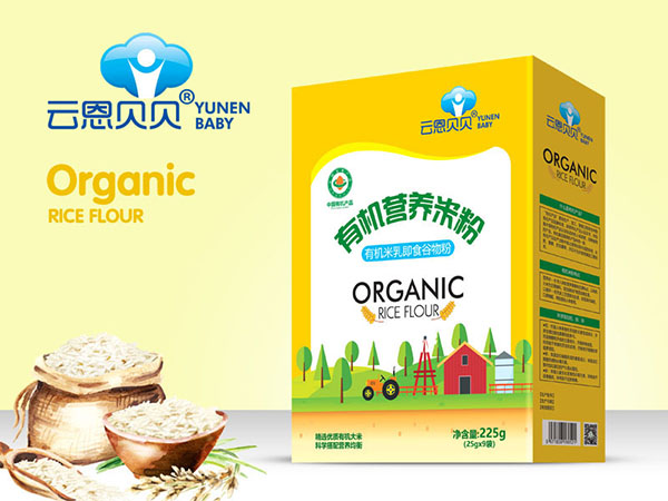 云恩貝貝有機(jī)營養(yǎng)米粉-有機(jī)米乳(盒裝)