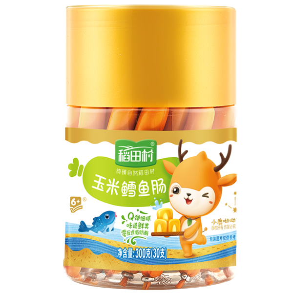 稻田村玉米鱈魚(yú)腸罐裝