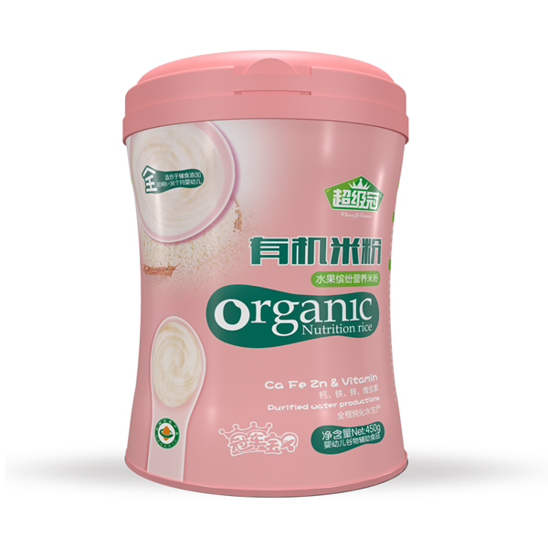 超級(jí)冠水果繽紛有機(jī)營(yíng)養(yǎng)米粉