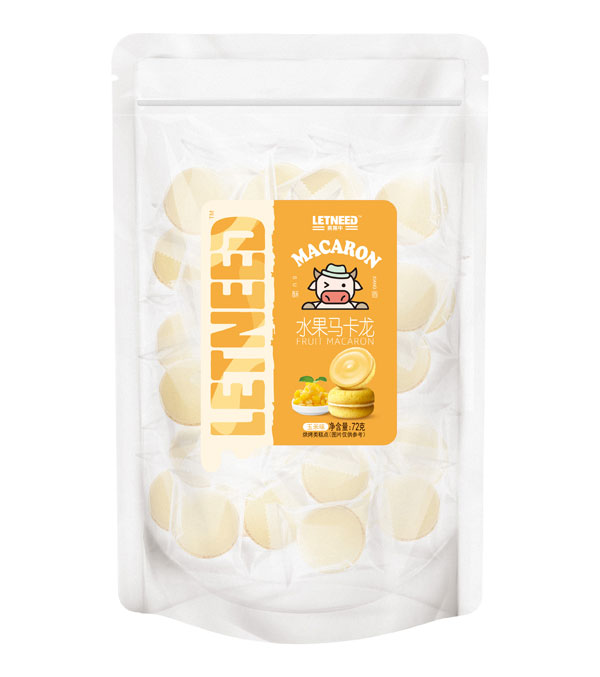 萊萊牛水果馬卡龍-玉米味