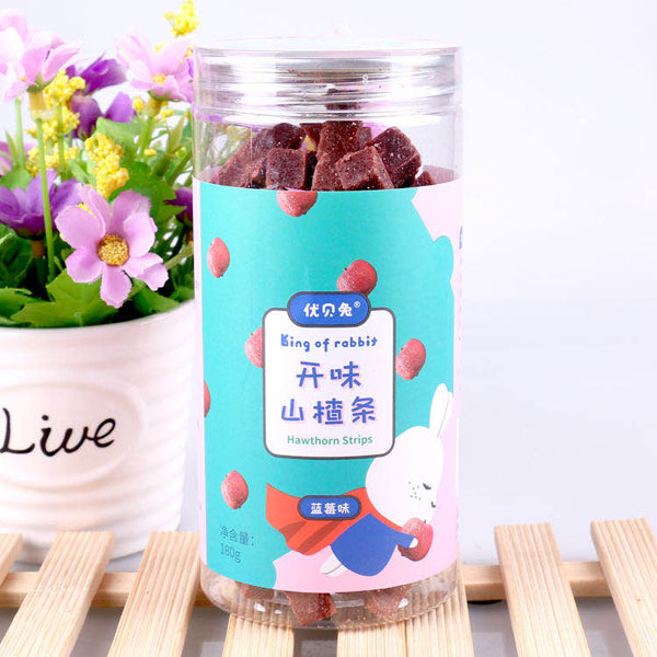 優(yōu)貝兔開味山楂條-藍莓味