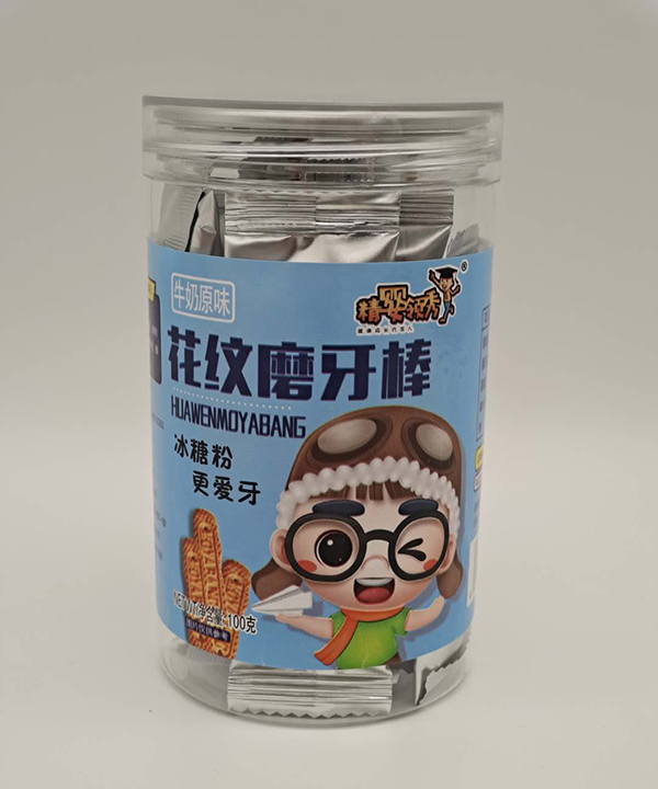 精嬰領(lǐng)秀花紋磨牙棒 牛奶原味