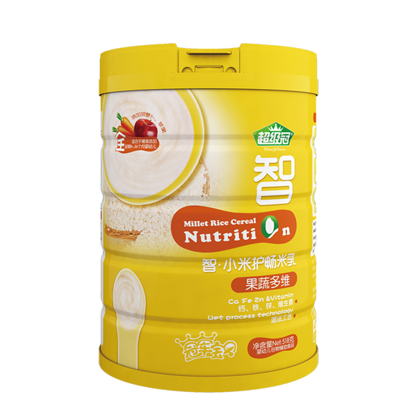 超級(jí)冠新款智護(hù)果蔬多維小米護(hù)暢米乳